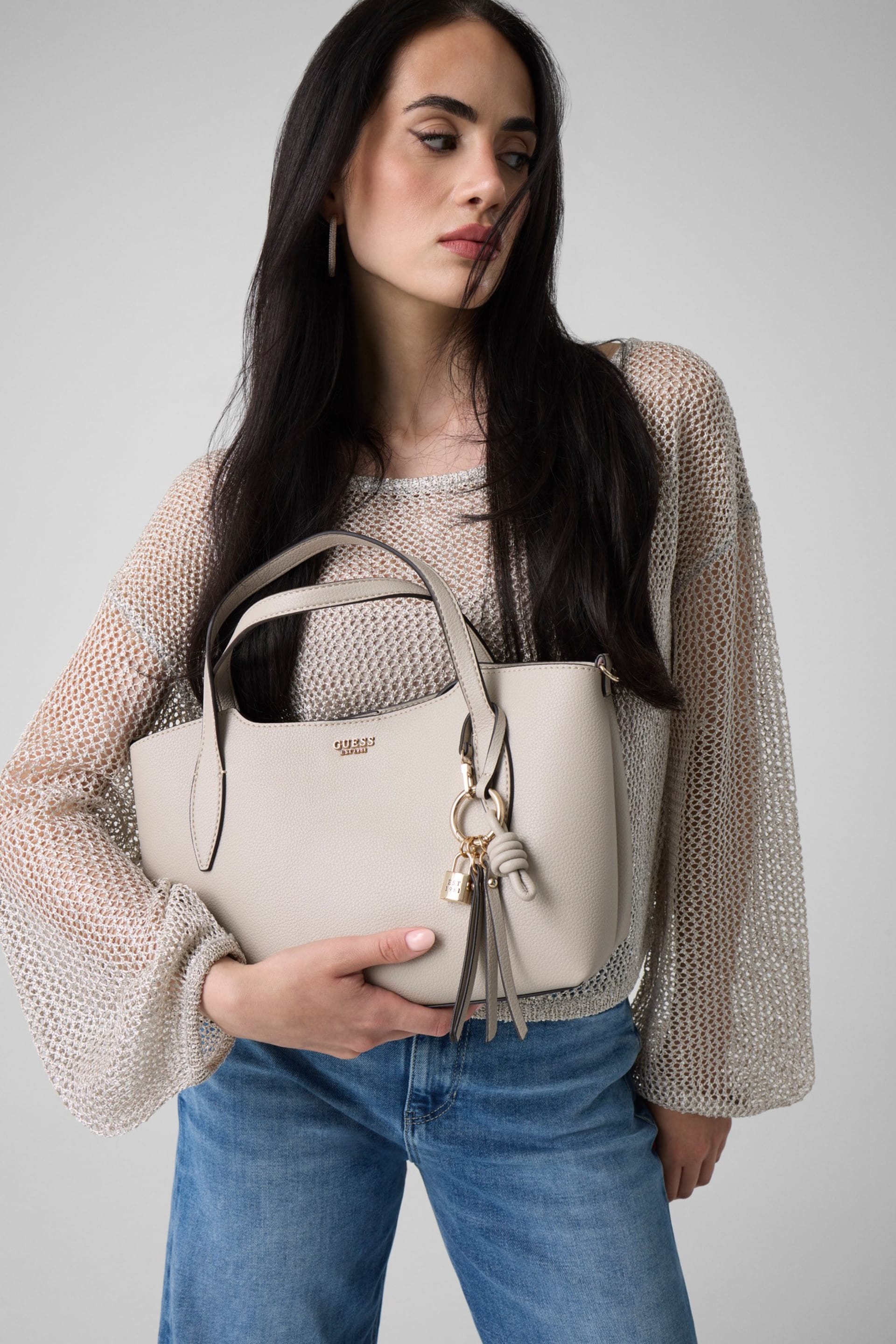 GUESS Melody convertible Bag  Taupe
