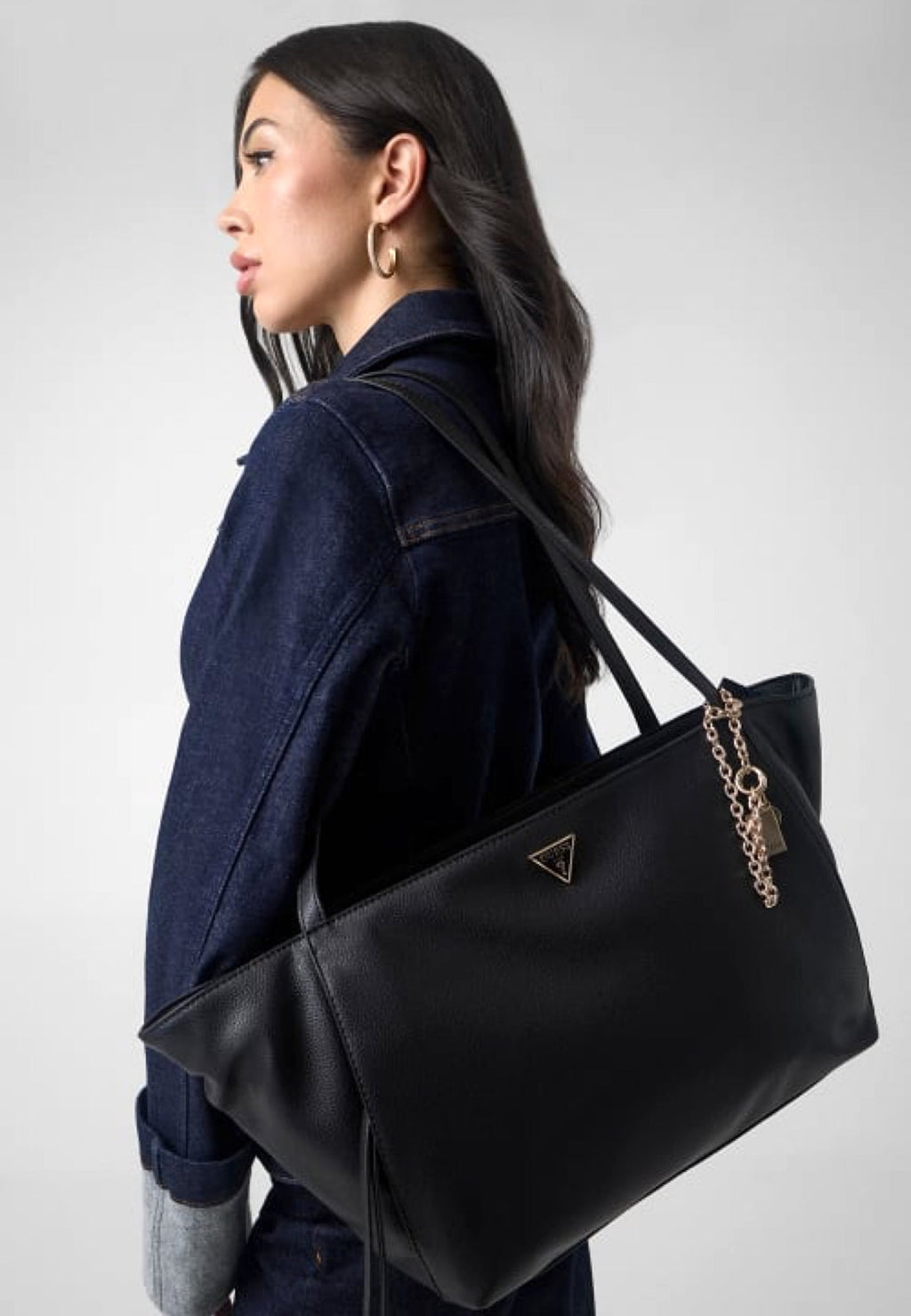 GUESS Devon Black shoulder Bag