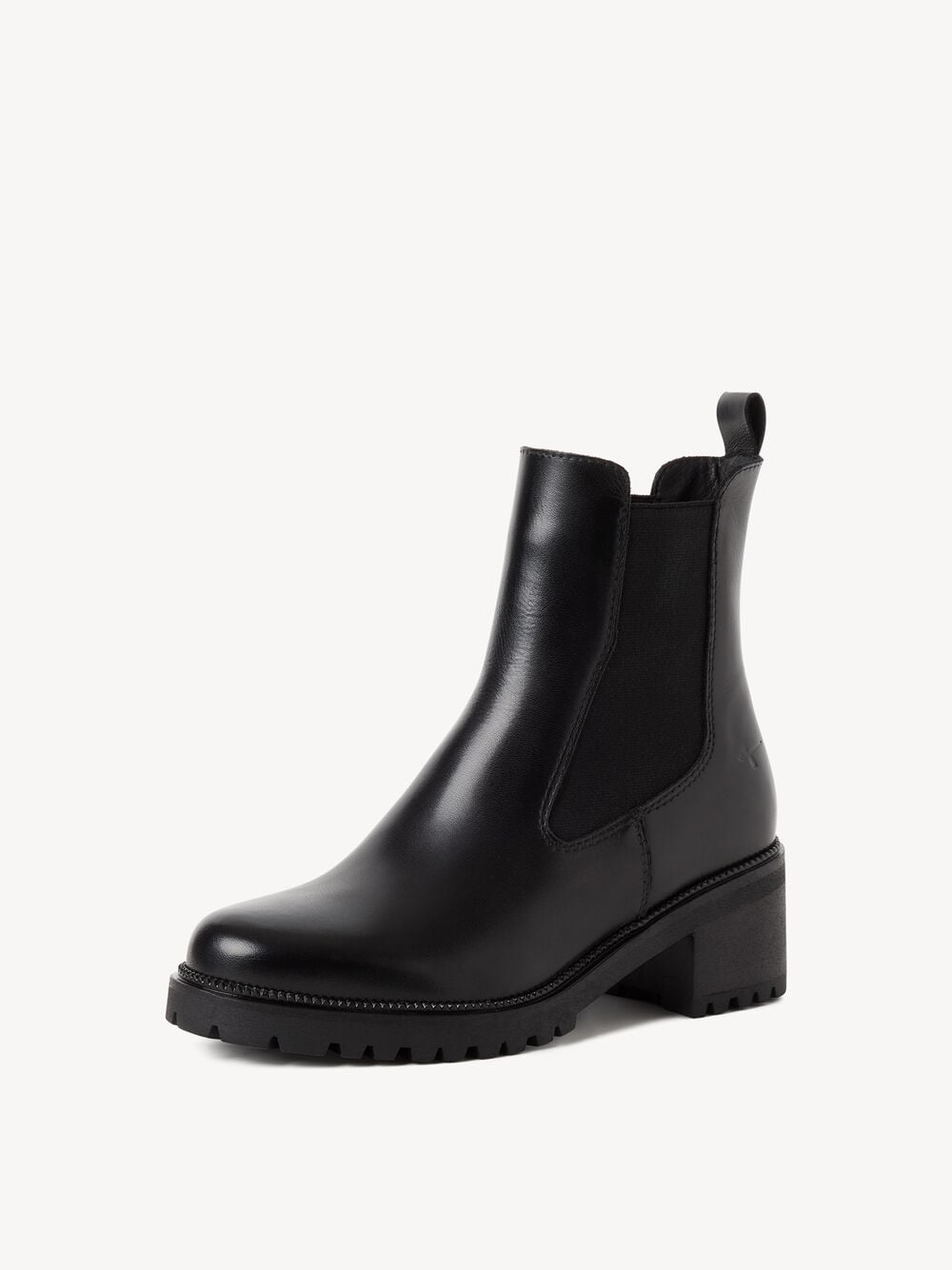 Tamaris Black Chelsea Boot