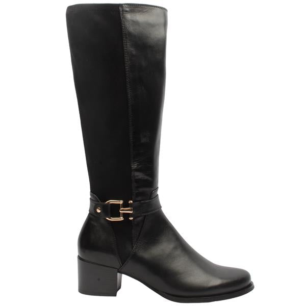 Regarde De Ciel Jolene Black Knee High Boot