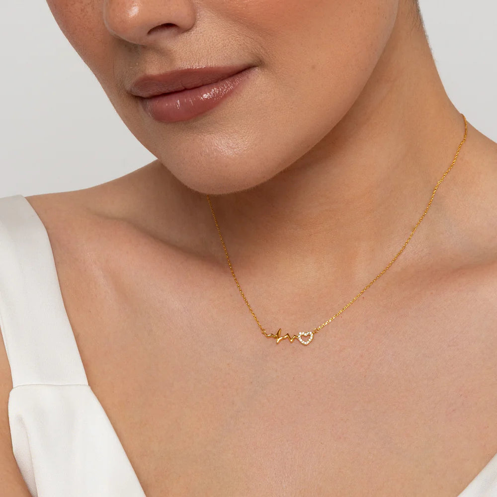 KNIGHT & DAY - Heartbeat Necklace