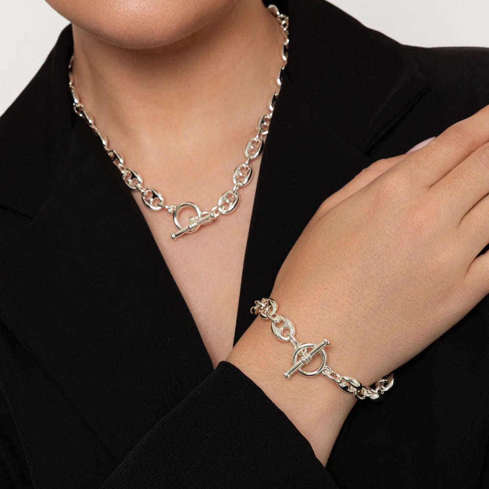 KNIGHT & DAY - Coffee Bean Chain Bracelet