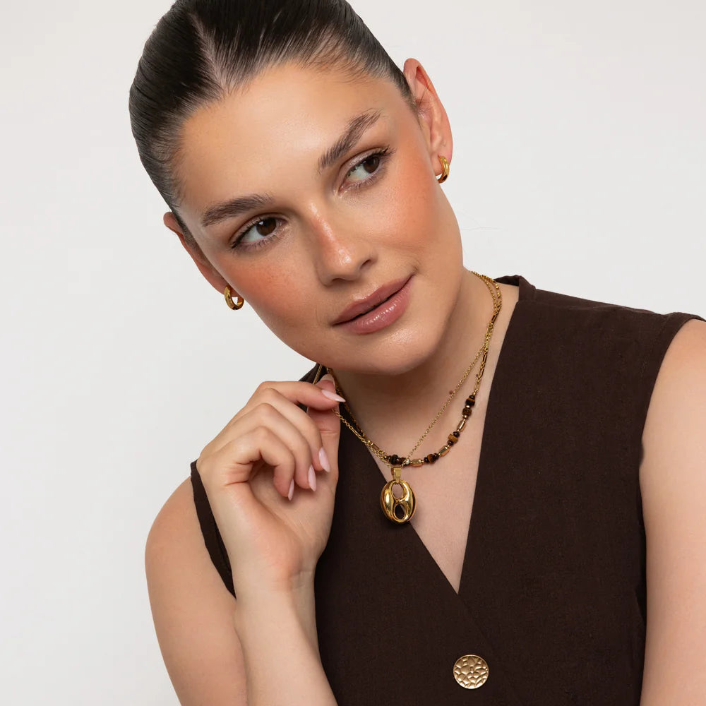 KNIGHT & DAY - Tigers Eye Necklace