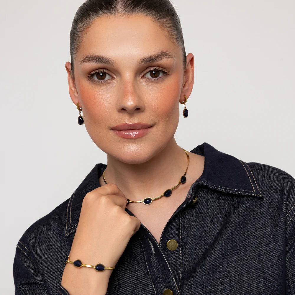 KNIGHT & DAY - Lapis Blue Bracelet