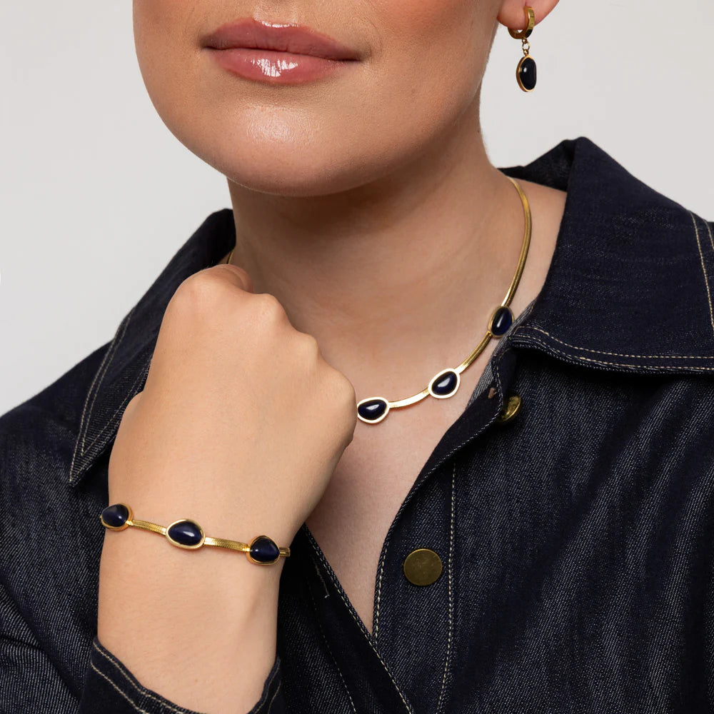 KNIGHT & DAY - Lapis Blue Necklace