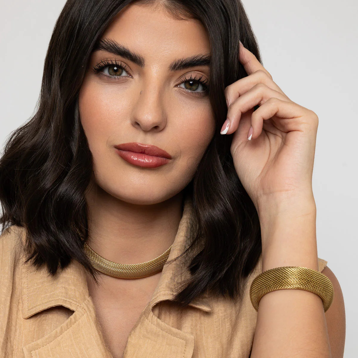 KNIGHT & DAY - Chunky Mesh Necklace
