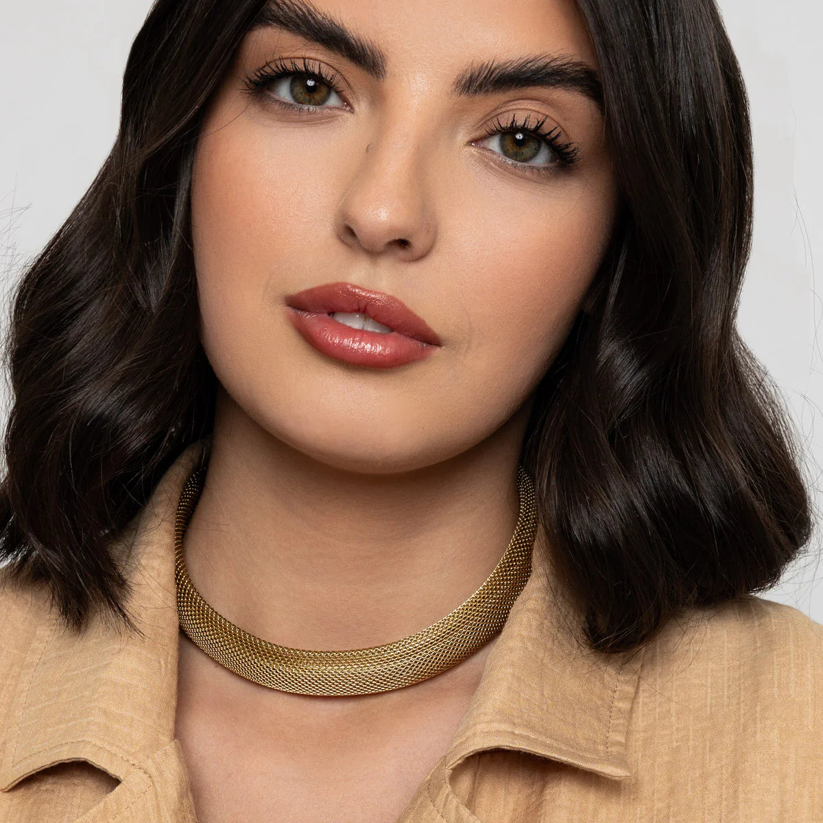 KNIGHT & DAY - Chunky Mesh Necklace