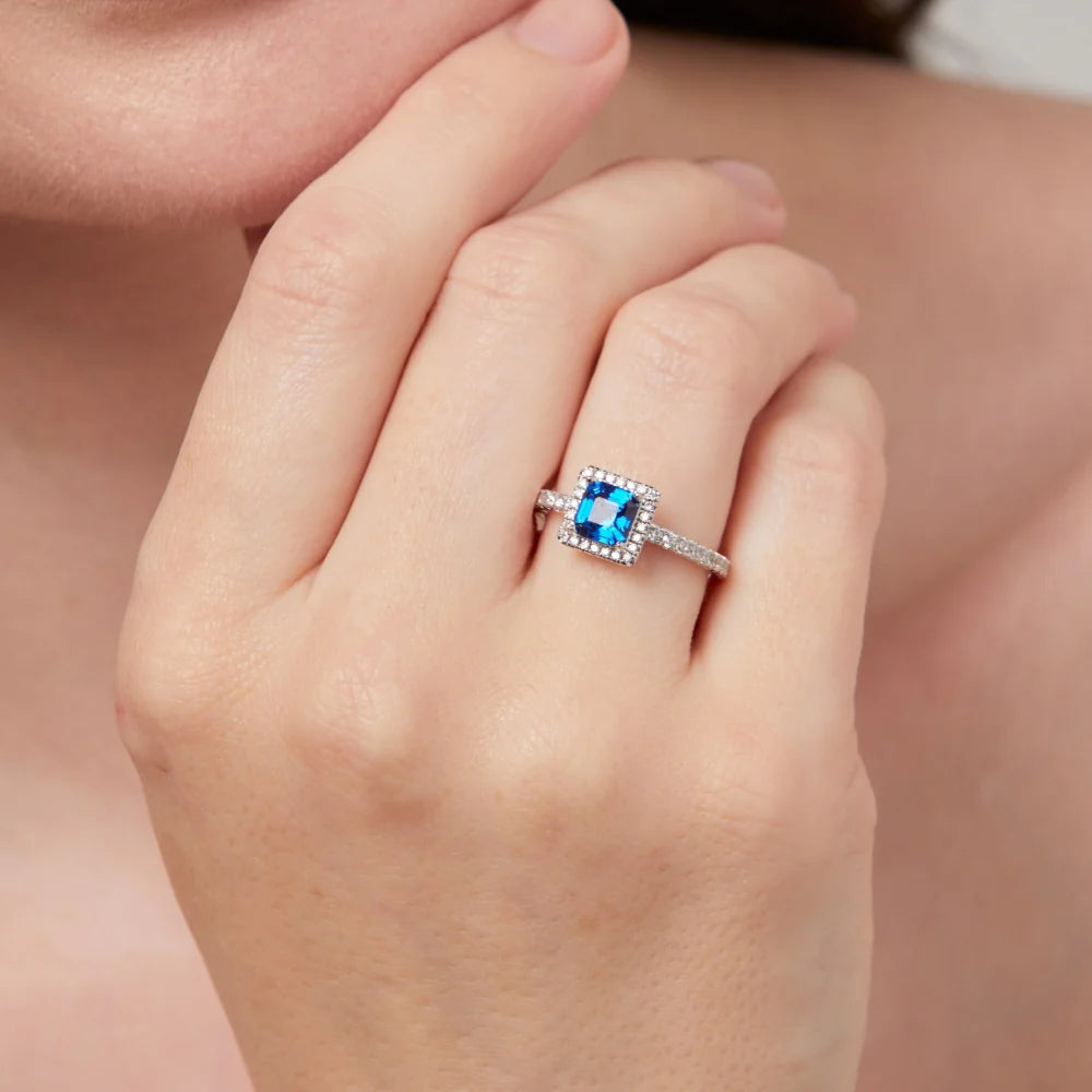 KNIGHT & DAY -  Classic Sapphire Ring #7
