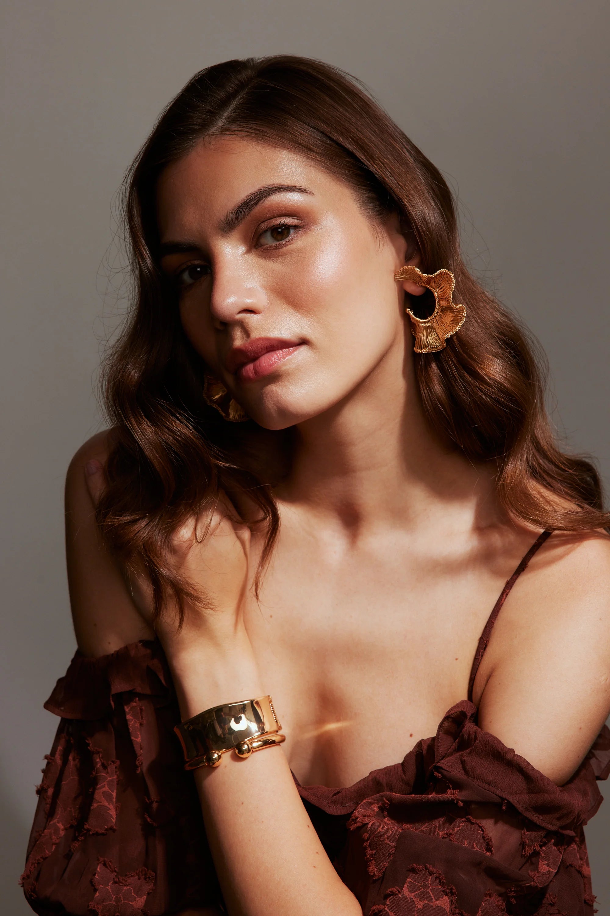 KNIGHT & DAY - Analia Gold Earrings