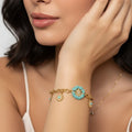 KNIGHT & DAY - Appoline Turquoise Bracelet