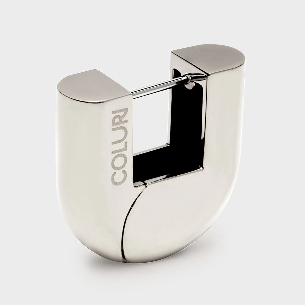 COLURi - Lorde Statement Earrings in Silver