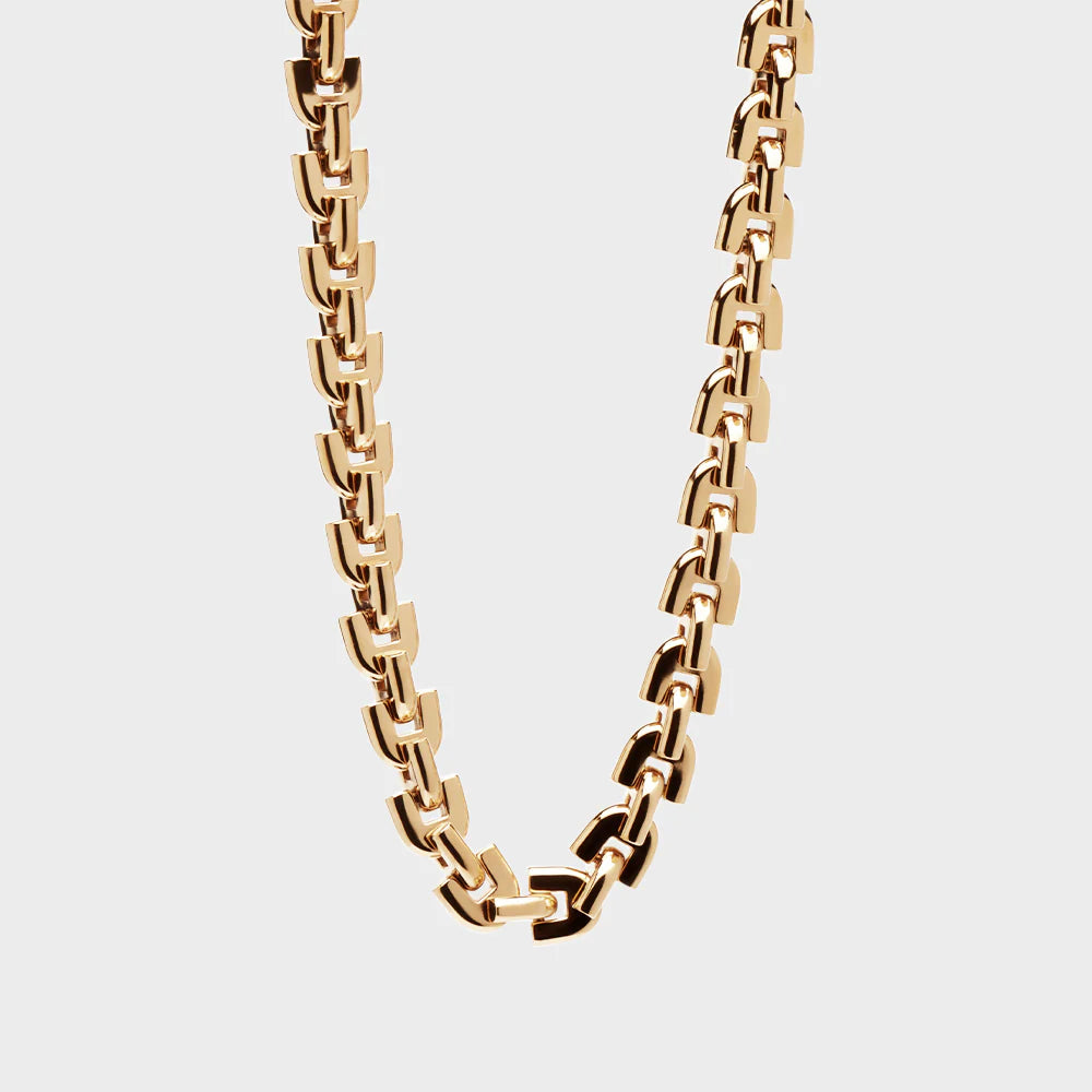 COLURi - Lorde Statement Necklace in Gold