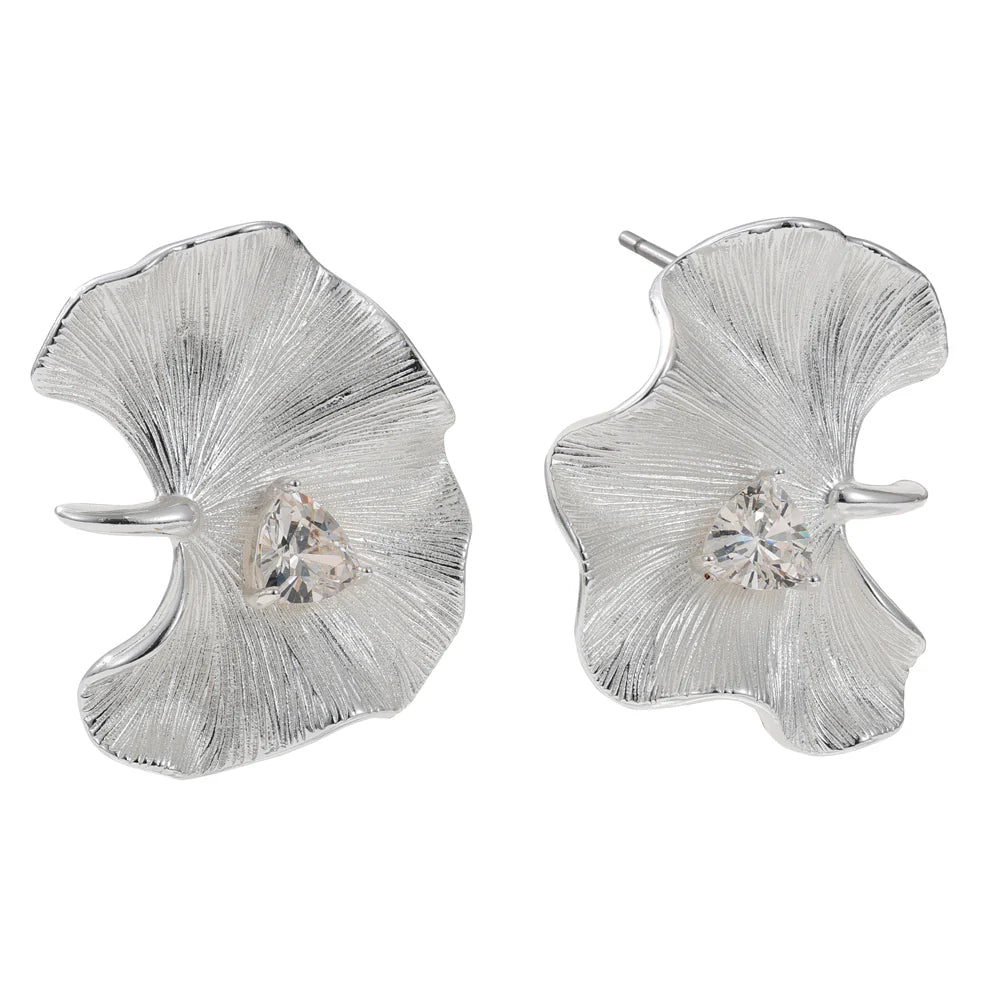 KNIGHT & DAY - Ophelia Silver Stud Earrings