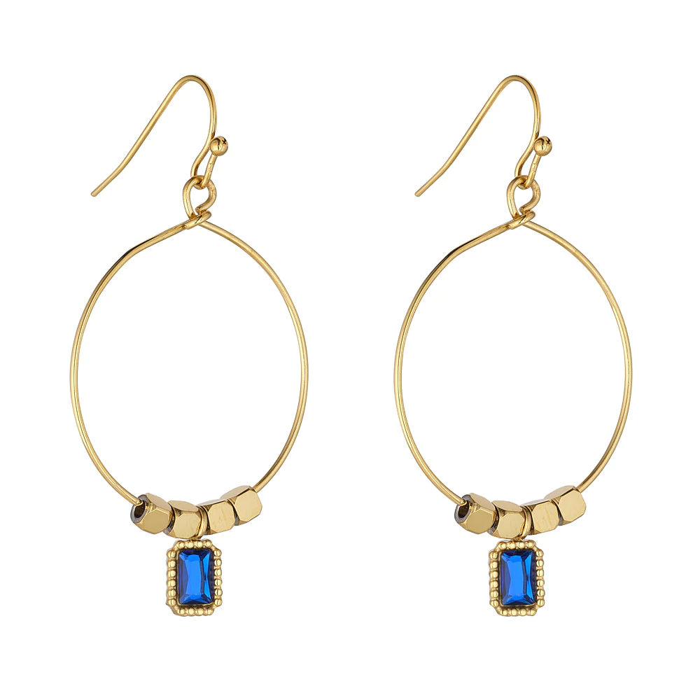 KNIGHT & DAY -  Keilani Sapphire Earrings