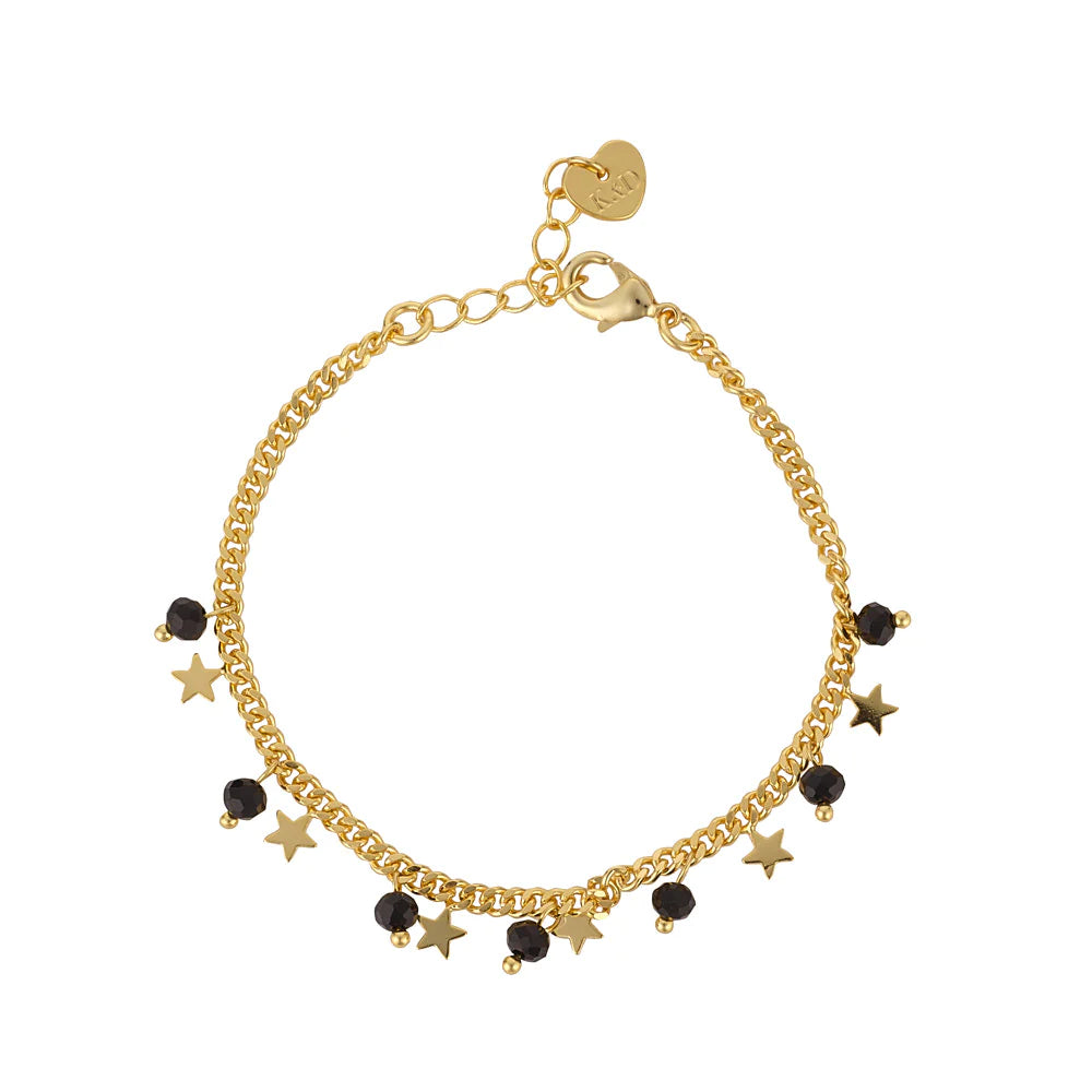 KNIGHT & DAY -  Ryann Jet Bracelet