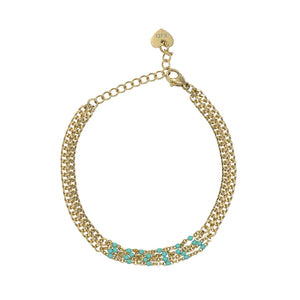KNIGHT & DAY -  Rayna Turquoise Bracelet
