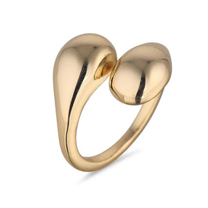 KNIGHT & DAY - Chunky Gold Plated Ring #7