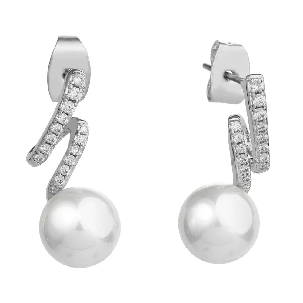 KNIGHT & DAY -  Kamryn Silver Earrings