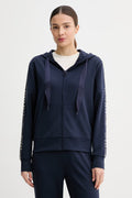 GUESS XNS Zip Up Hoodie Blue