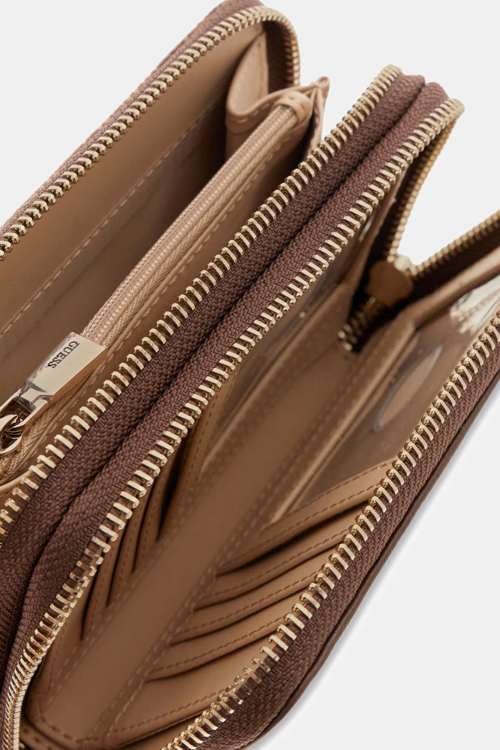GUESS Lindsey Medium Double Ziip Around Wallet