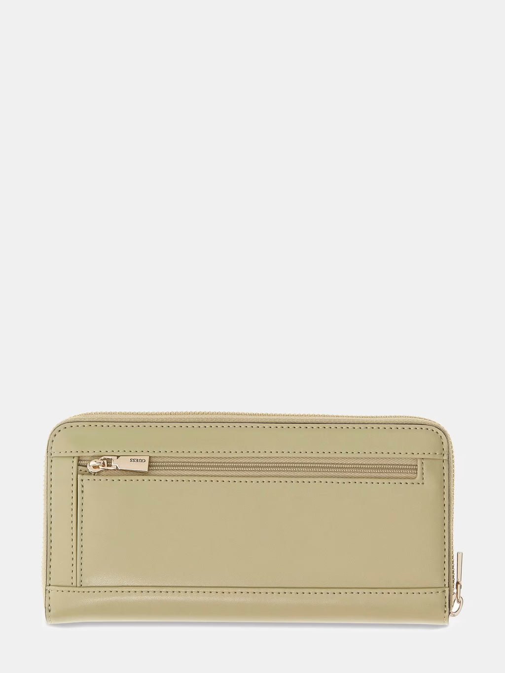 GUESS Janie Large Zip around Wallet in Sage
