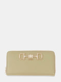 GUESS Janie Large Zip around Wallet in Sage