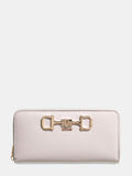GUESS Janie Large Zip around Wallet in Stone