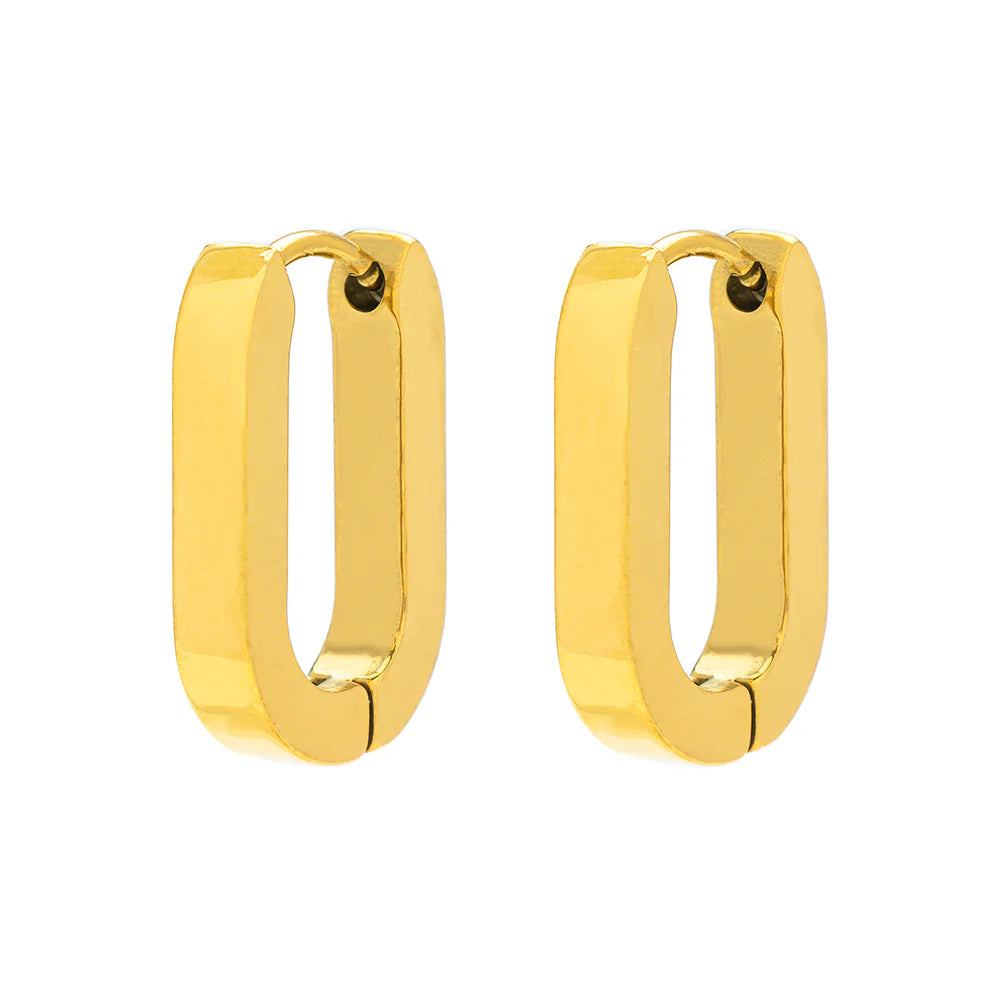 KNIGHT & DAY - Paperclip Small Earrings