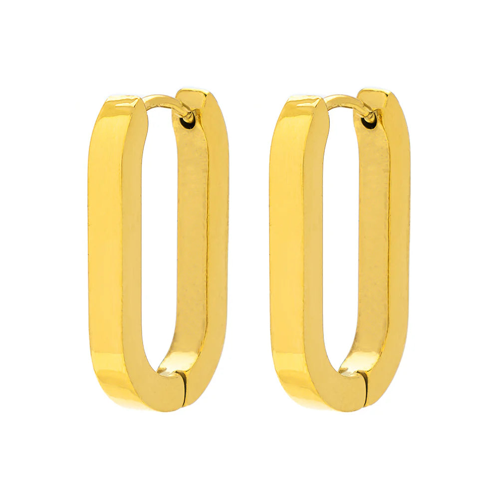 KNIGHT & DAY - Paperclip Medium Earrings