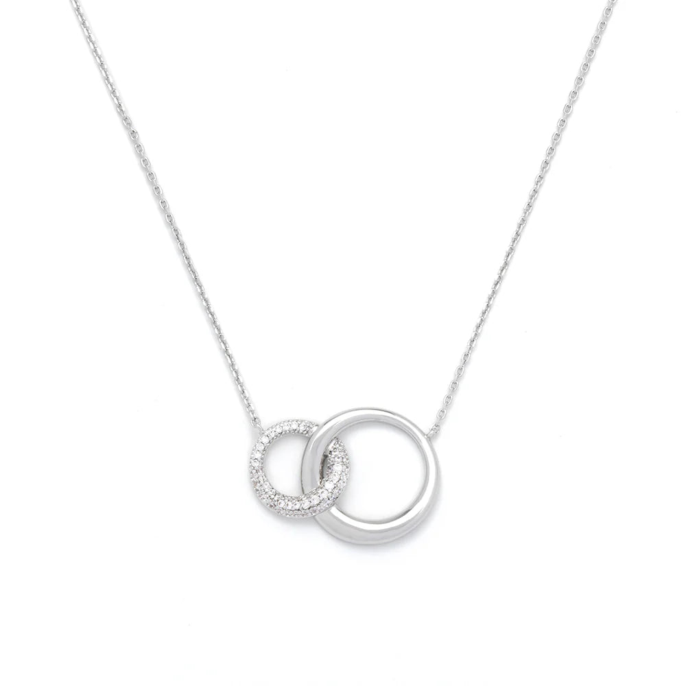 KNIGHT & DAY - Interlinking Circles Necklace