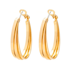 KNIGHT & DAY - Amalia Gold Hoop Earrings