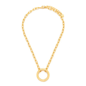 KNIGHT & DAY - Circle Centre Piece Necklace