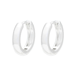 KNIGHT & DAY - Small Silver Hoops