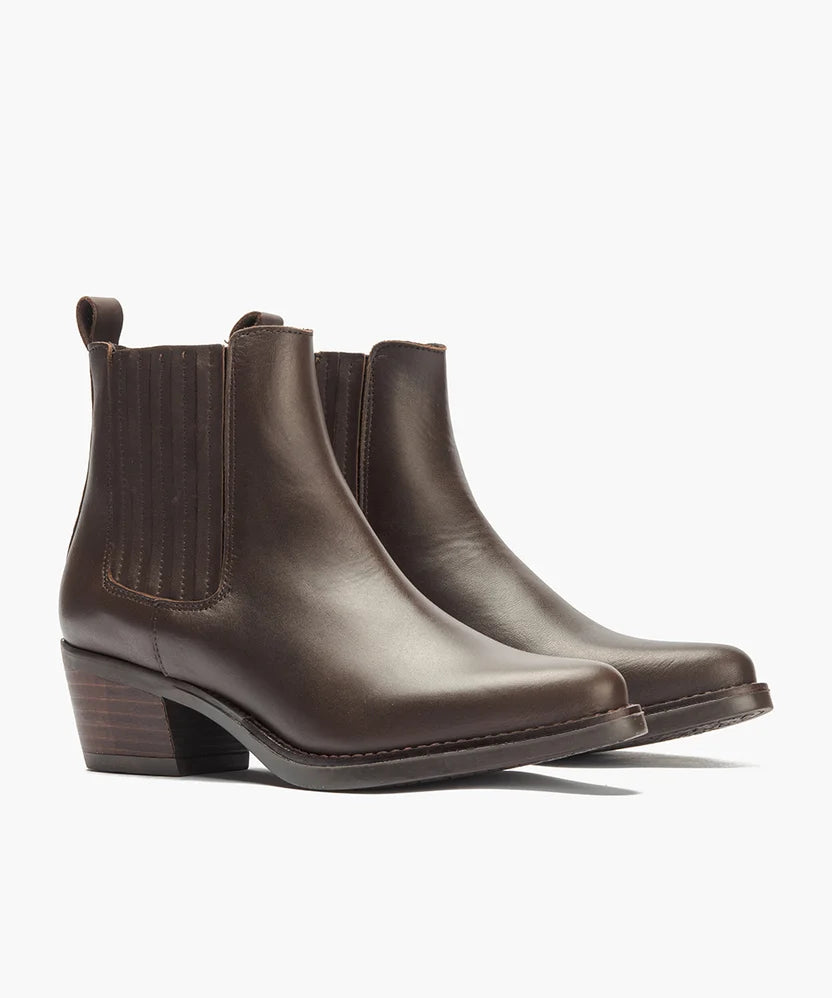 Pitillos Cowboy Boot Chocolate Brown