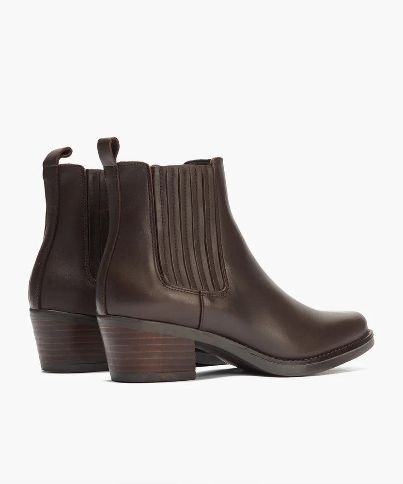 Pitillos Cowboy Boot Chocolate Brown