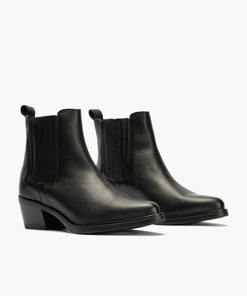Pitillos Cowboy Boot Black