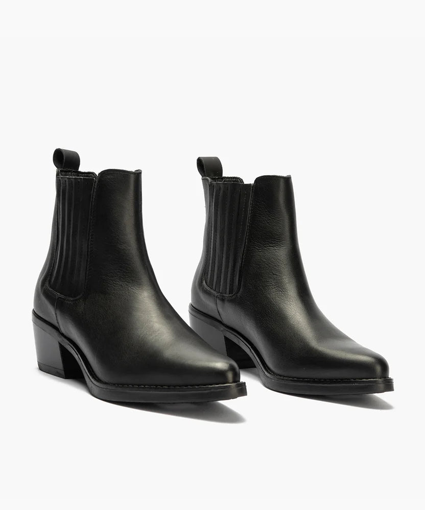 Pitillos Cowboy Boot Black
