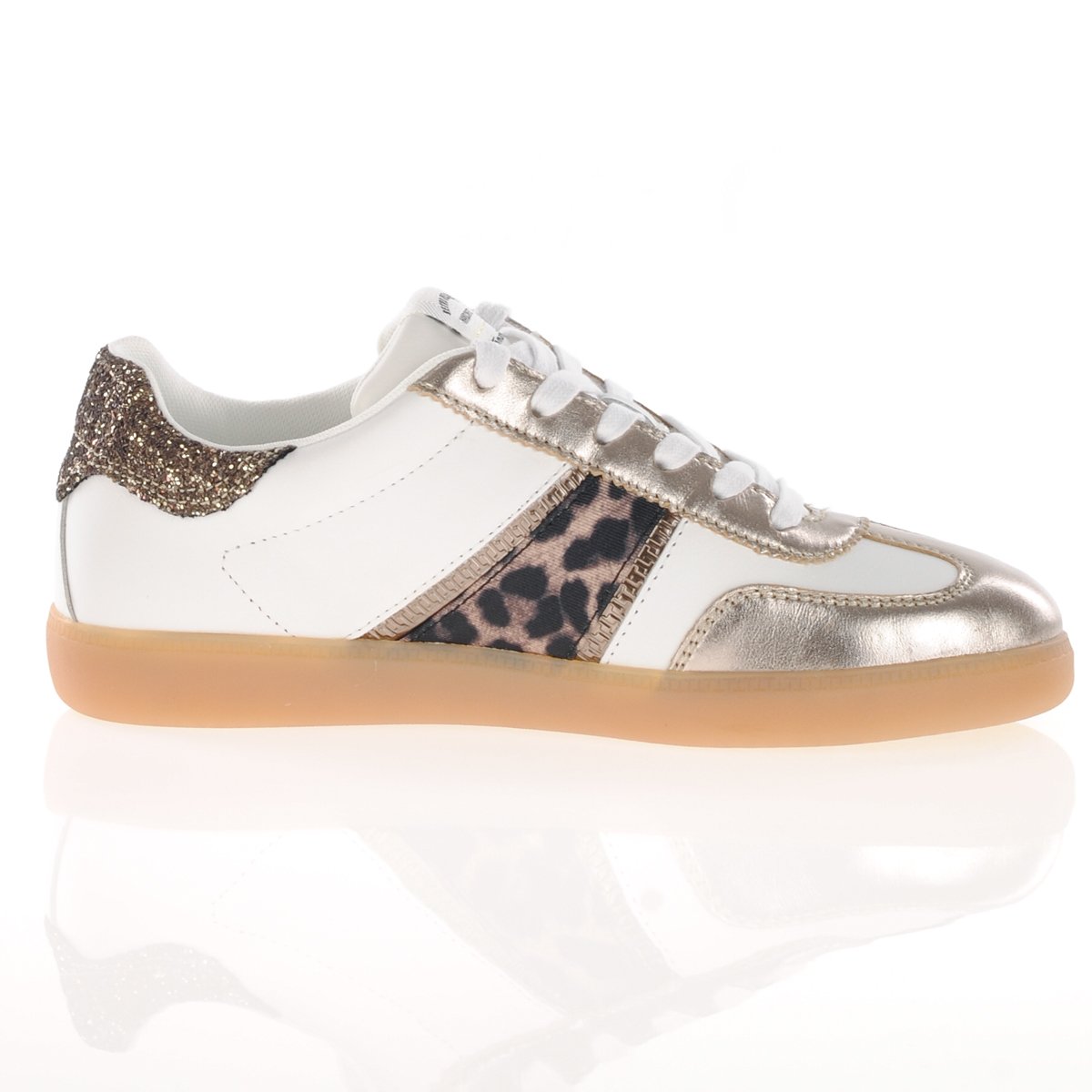 Tamaris Retro Leopard Print Trainer