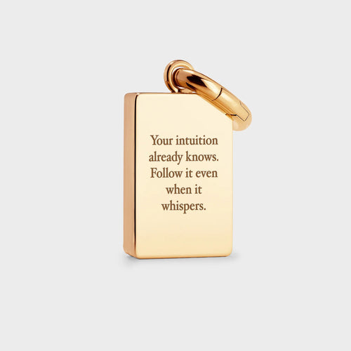 COLURi - The Moon Tarot Charm Gold