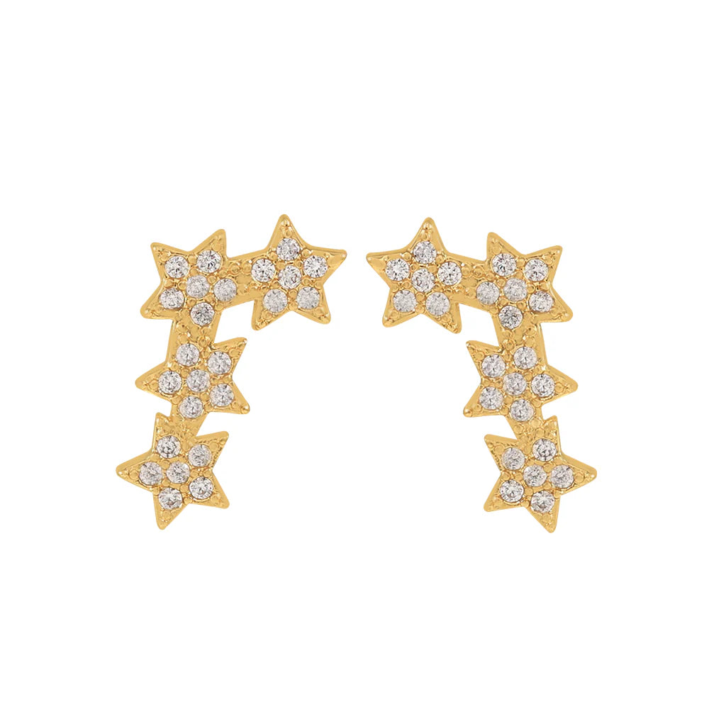 KNIGHT & DAY - Climber Star Earrings