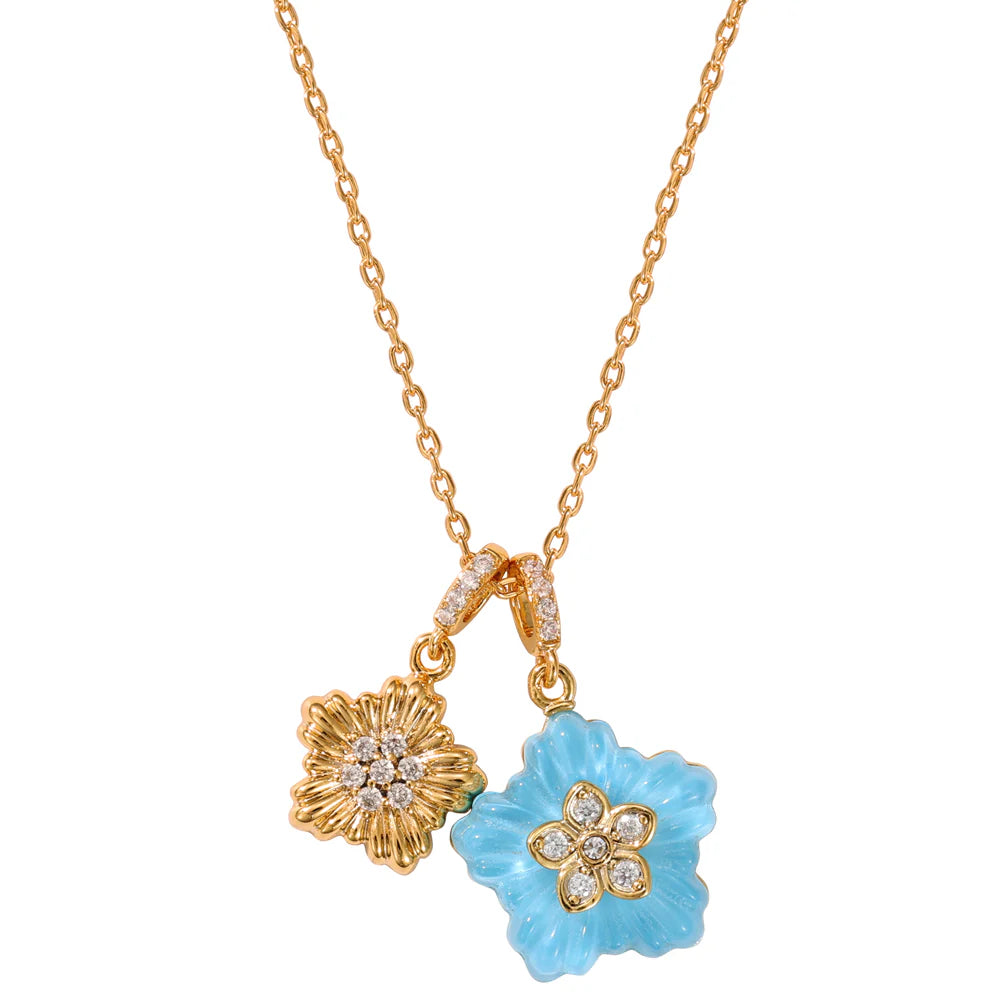 KNIGHT & DAY - Floral Charms Pendant