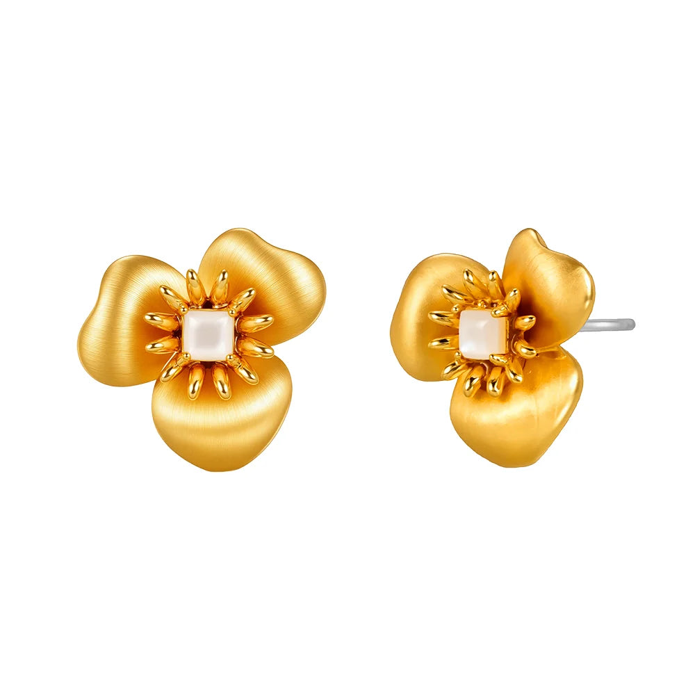 KNIGHT & DAY -  Floral Earrings