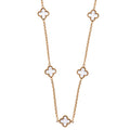 KNIGHT & DAY - White Clover Necklace