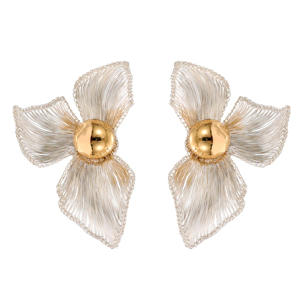 KNIGHT & DAY - Adeline Floral Earrings