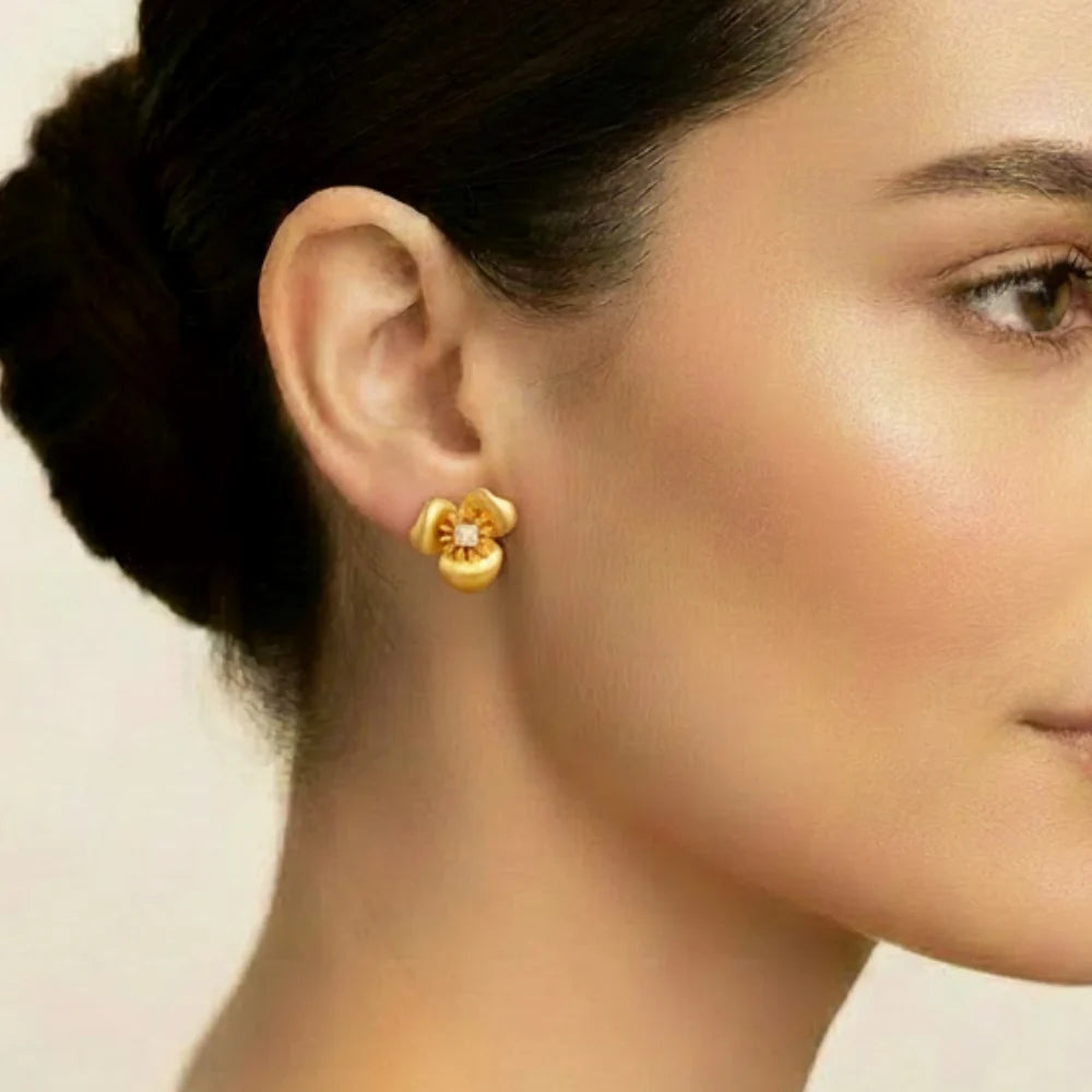 KNIGHT & DAY -  Floral Earrings