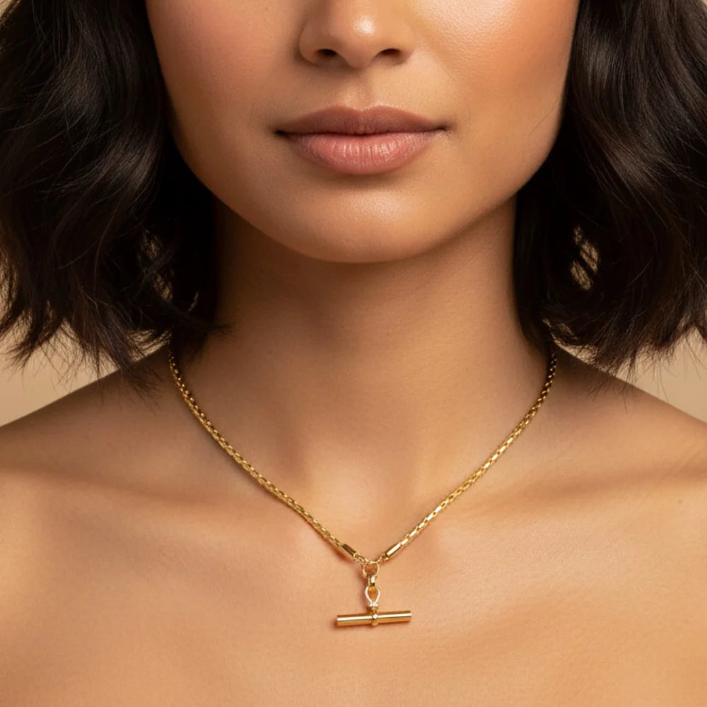 KNIGHT & DAY -  T-Bar Necklace