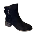 Loretta Vitale Suede Heeled Dress Boot