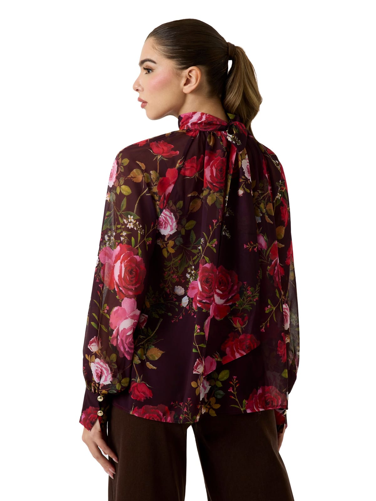 GUESS Audrine Bow Blouse