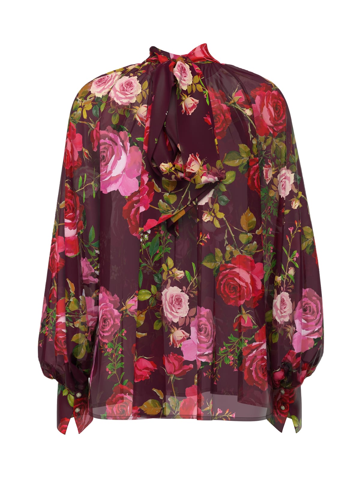 GUESS Audrine Bow Blouse