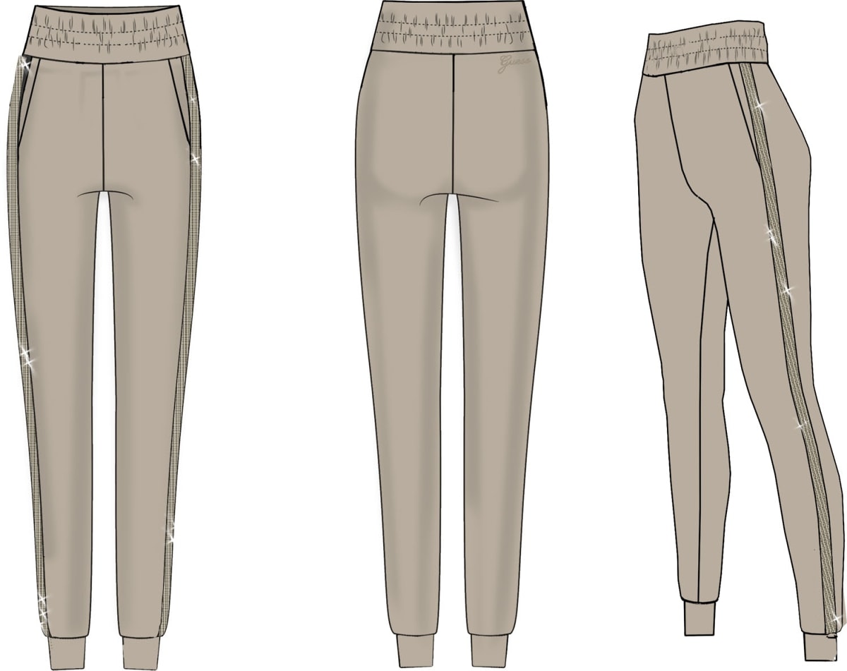GUESS Victoire Scuba Pants